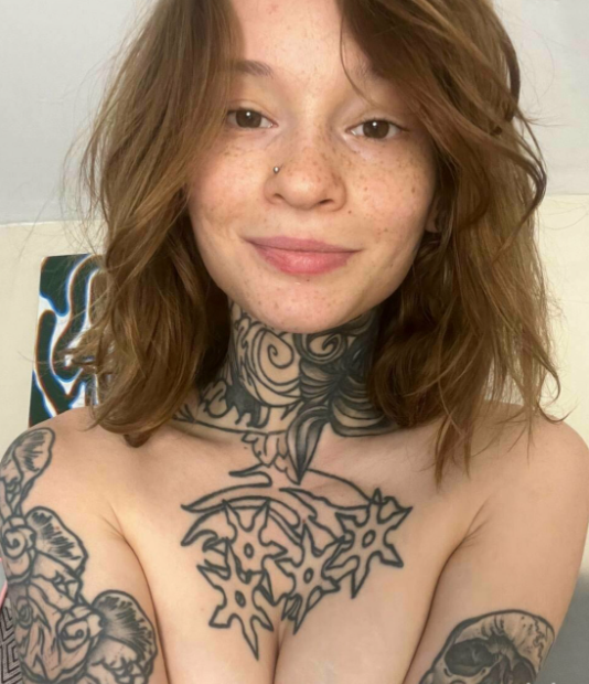 Sweet Tattoo Girl